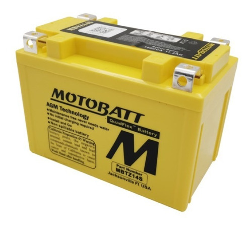 Bateria Motobatt Mbtz14s 11.2ah Xt1200 Z Super Tenere Ytz14s