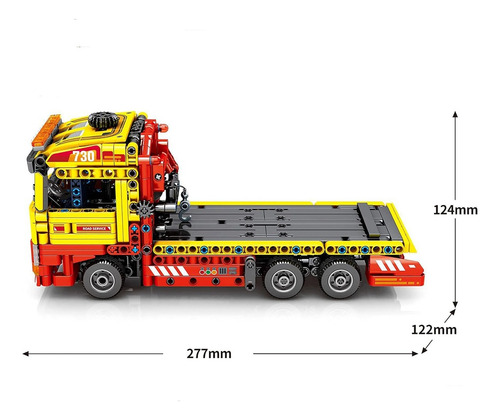 Bloques Vehiculo Gigante De Rescate Techniaue 785 Pcs -sembo