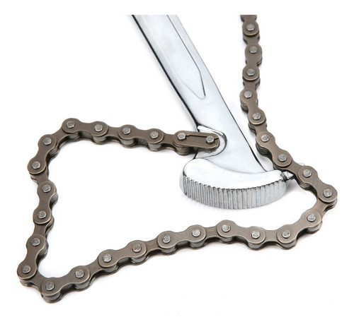 Llave De Cadena De 9 Pulgadas, Ajustable, Con Trinquete Reve
