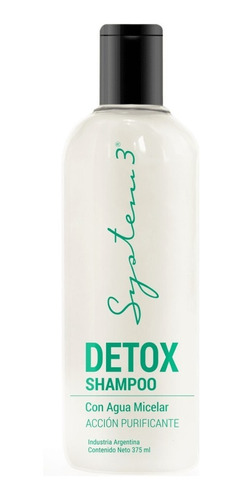 Shampoo System 3 Detox X 375ml