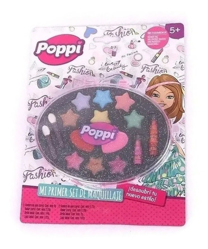 Poppi Set Mi Primer Maquillaje Corazon Art 5658 Loonytoys