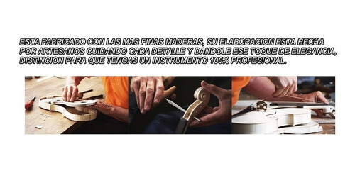 Violin Profesional Tamaño 4/4 Con Alma Y Accesorios Regalos