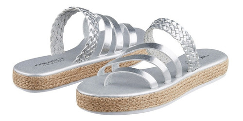 Imagen 2 de 6 de Sandalia Flatform Felipe Rentería Trenza Tallas 22-30 Mx