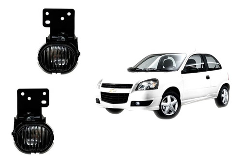 Par Faros De Niebla Chevy C3 2009 A 2012