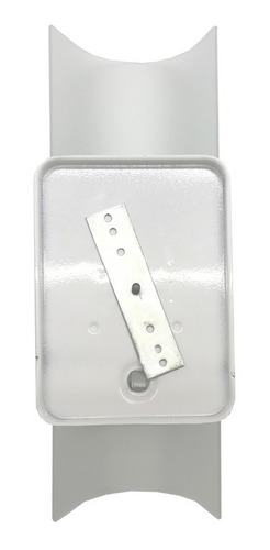 Imagen 4 de 10 de Aplique Pared Vidrio Curvo Satinado 1 Luz Ferrolux Ap-188
