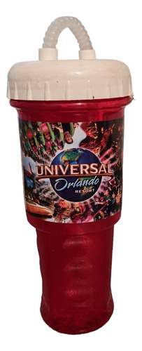 Vaso Plástico Con Tapa Orlando Resort Coca Cola Recargable (Usado)
