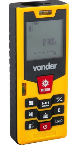 Medidor De Distância Trena A Laser Vd 60 Vonder