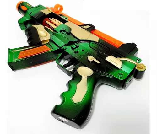 Arminha Nerf Rifle Pistola Espingarda Camuflada Metralhadora