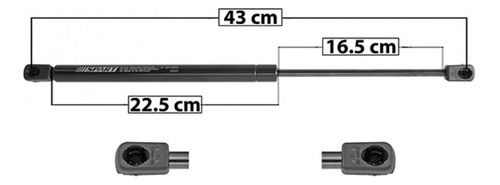 Amortiguador 5ta Puerta Jeep Patriot 2007-2014 Der Izq