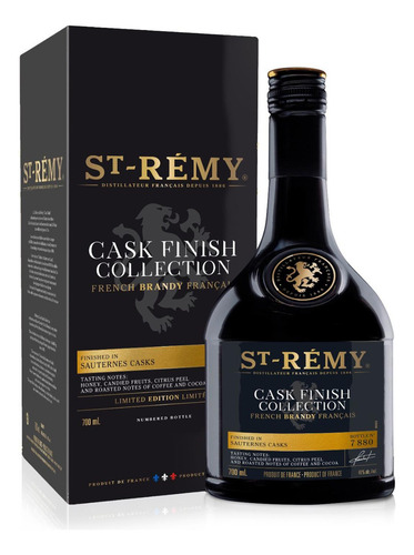 Paquete De 3 Brandy St Remy Cask Finish Sauternes 700 Ml