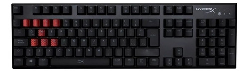 Hyper X Teclado Mecánico Gaming Alloy Negro Hx-kb1bl1-la/a4 Idioma Español Latinoamérica