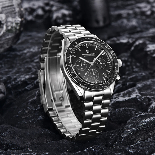 Reloj De Cuarzo Pagani Design Para Hombre Moon Vk63 Chronogr