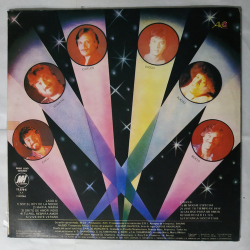 Música Disco Vinilo, Disco The Que Super Bailable 10 Temas (Usado)