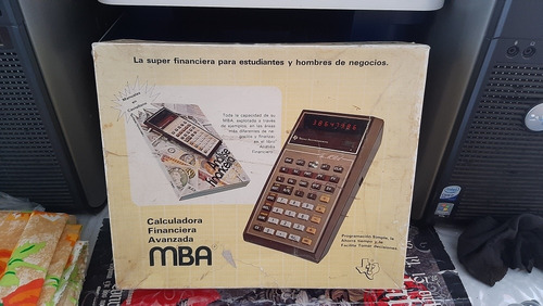 Calculadora Financiera Avanzada Mba De Texas Instruments.