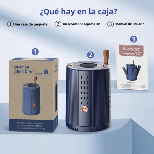 L Secador De Zapatos Y Tenis Con Luz Uv, 2 Engranajes De