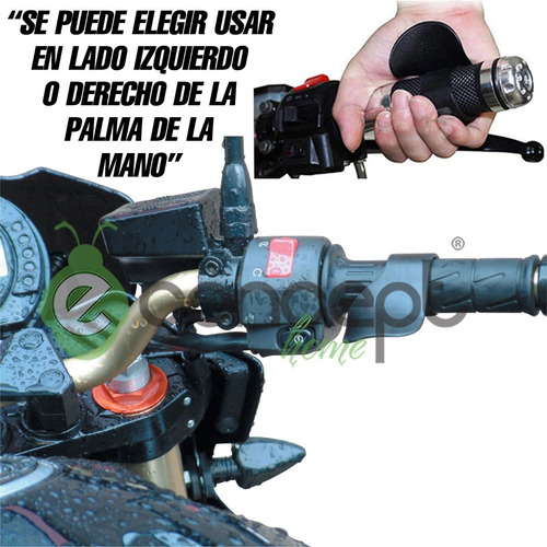 Imagen 8 de 10 de Asistente Acelerador Moto Descansa Muñeca Crucero Universal