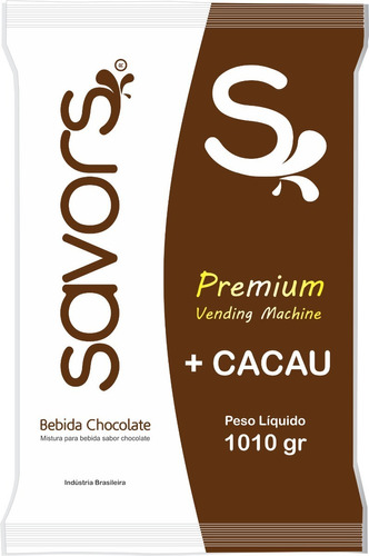 Chocolate +cacau Para Vending Machine 1.010g
