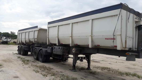 Carreta Bitrem Basculante Facchini Com Pneus 2015