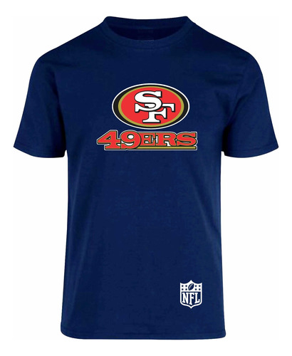 Playera Modelo San Francisco 49ers Estampado En Vinil