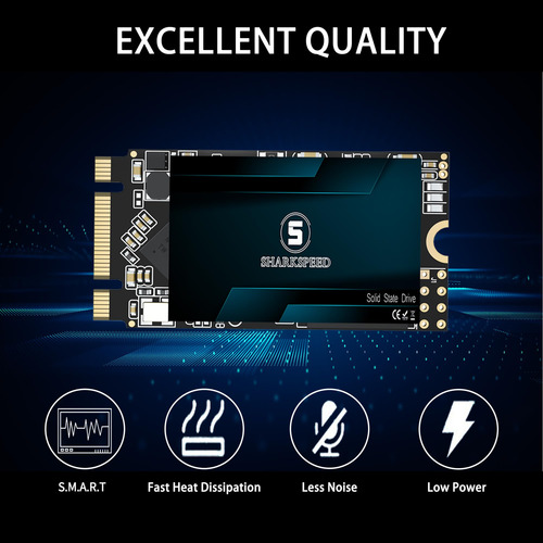 S Sharkspeed Ssd 4tb M.2 2242 Sata Iii 6gb/s B+m Key 42mm