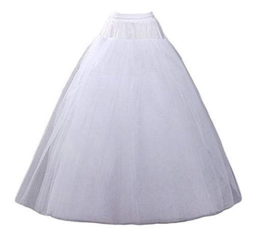 Cezom Aline Hoopless Enagua Crinolina Underskirt Slips Acces