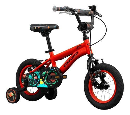 Bicicleta Oxford Infantil Spine Aro 12 2022 Color Rojo Tamaño del cuadro Tamaño Único