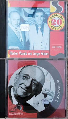 Set Tango - D'arienzo Varela Falcón - 2cds Excelente Esta 