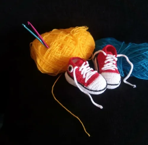 Converse tejidas de hot sale bebe