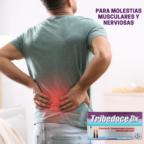 Tribedoce Dx Inyectable - Complejo B,lidocaina, Dexametasona