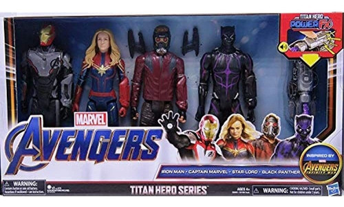 Marvel Avengers Titan Hero Series Power Fx Conjunto De Cuatr