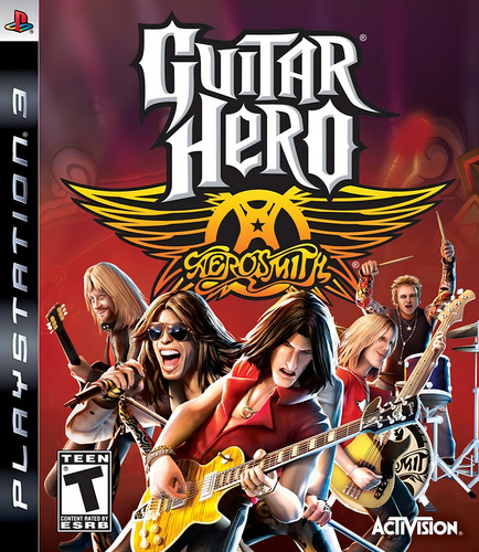 Guitar Hero Aerosmith Mídia Física Original Playstation 3 (Recondicionado)