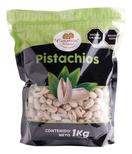 Pistache Con Sal Y Cascara Cimarron 1k Botanas Great Pecans