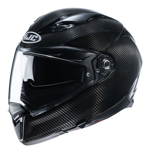 Capacete Hjc F70 Solido Carbon Preto Tamanho do capacete 59