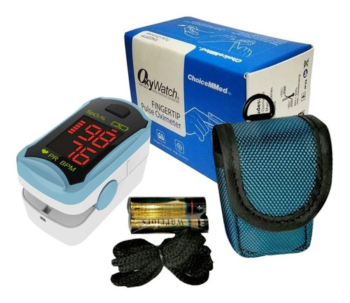 Imagen 6 de 6 de Oximetro Pulso Digital Choicemmed Cofepris Adulto Pediatrico