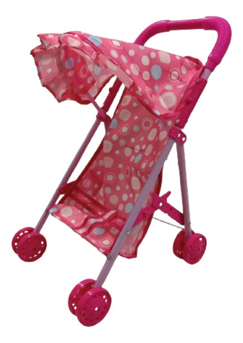 Cochecito Doll Stroller So-6632hled Juguetech Color Rosa