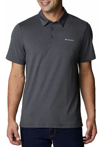 Remera Hombre Columbia Polo Tech Trail Secado Rápido P*