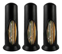 Comprar Kit 3 Porta Canudos De Plástico Mesa Balcão Bar Suporte