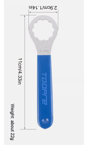 Llave Herramienta Desarma Pedales Automáticos Shimano Toopre