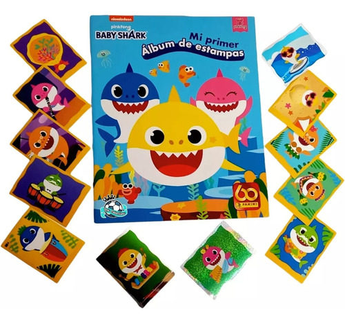 Album Baby Shark + Set Completo A Pegar