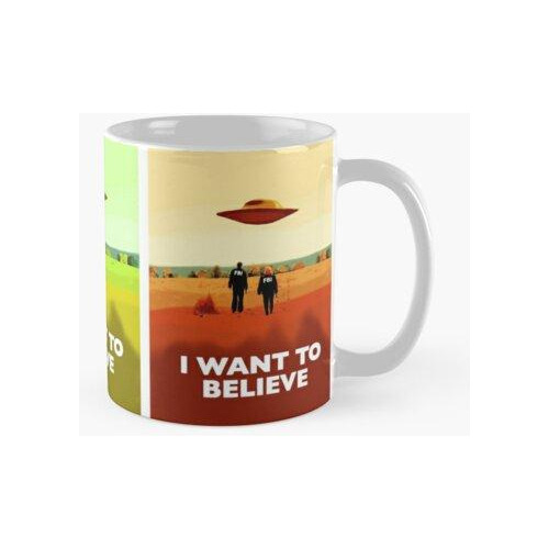 Taza X Archivos Que Quiero Creer X4 Colores Calidad Premium