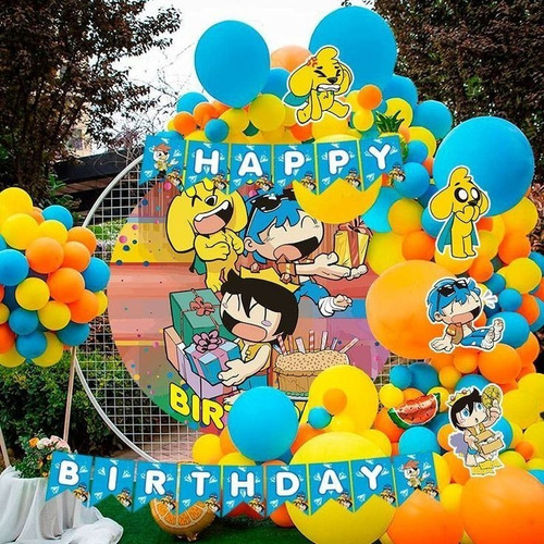 Kit Decorativo Cumpleaños Tematica Mikecrack