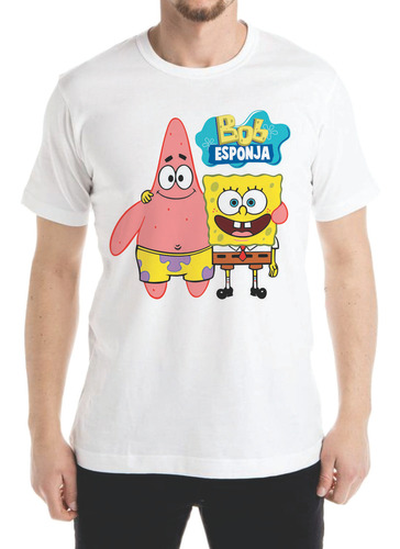 Playera Bob Esponja - Bob Y Patricio