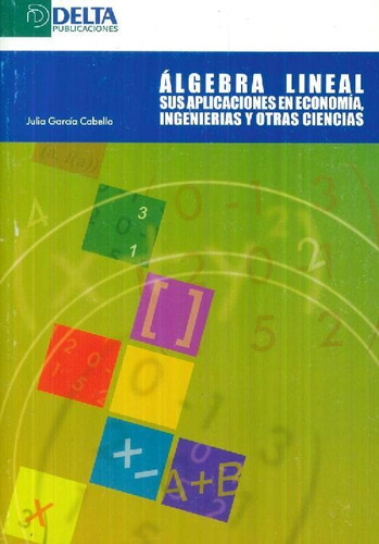 Libro Álgebra Lineal De Julia García Cabello