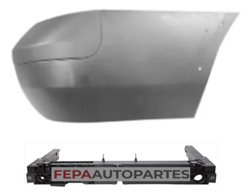 Puntera De Paragolpes Trasero Vw Saveiro Trend 2009 / 2012