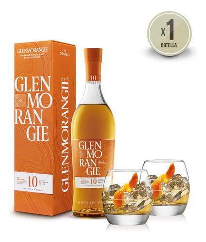 Glenmorangie Single Malt 10yo Original Estuche Regalo