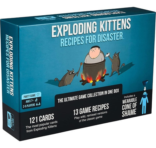 Juego De Mesa Exploding Kittens Recipes For Disaster/cartas