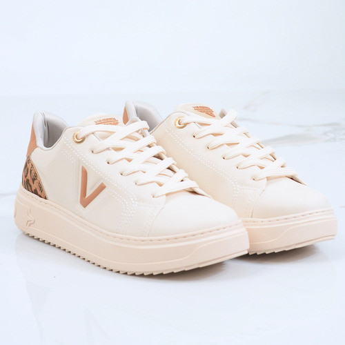 Zapatilla Sneakers Mujer Con Plataforma Via Marte Urbanas.