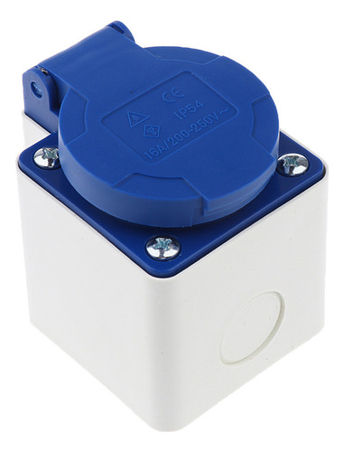 / Enchufe Impermeable De 2 Pines 16a 220v Para La Ue -