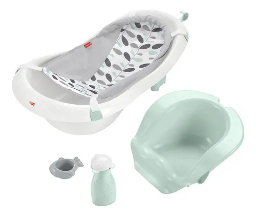 Bañera Tina Crece Conmigo 4-1 Fisher Price - Niña O Niño Color Gris