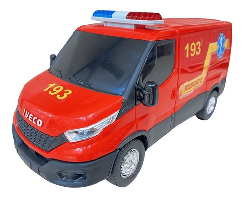 Camioneta De Rescate Iveco Daily Esc 1:20 - Wayna